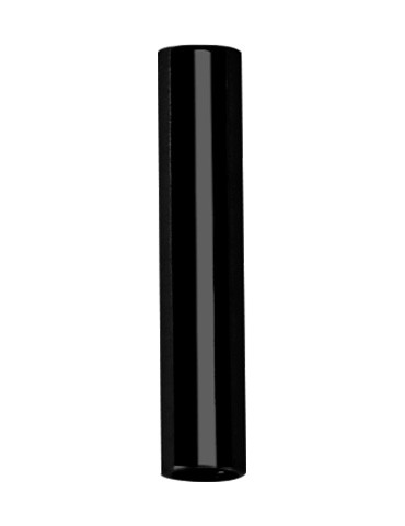 Barbell Titane Droite Noir en 1.2 mm