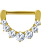 ETRIER EN ZIRCONGOLD...