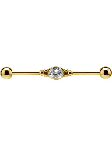 BARBELL INDUSTRIEL EN GOLD...