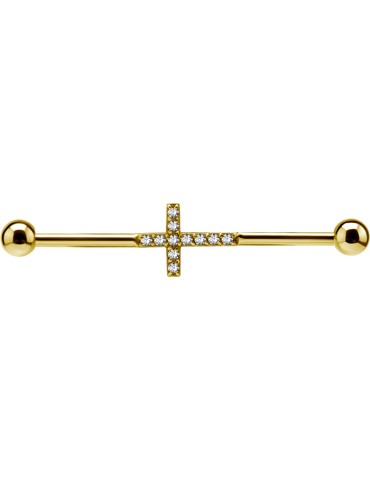 BARBELL INDUSTRIEL EN GOLD...