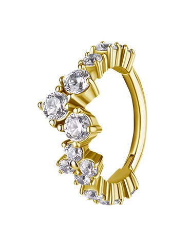 ANNEAU EN ZIRCONGOLD "BLOOM"