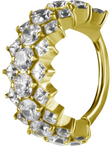 ANNEAU EN ZIRCONGOLD...
