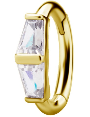 ANNEAU ROOK EN ZIRCONGOLD...