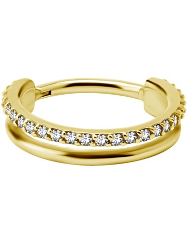 ANNEAU EN ZIRCONGOLD...