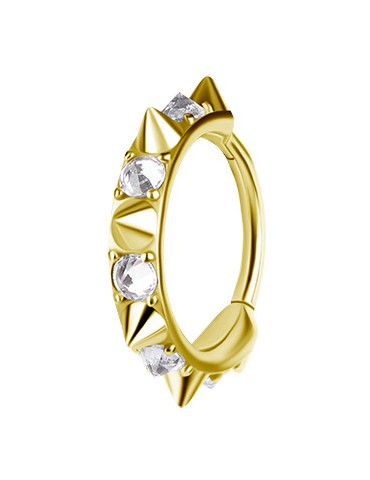 ANNEAU EN ZIRCONGOLD...