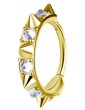 ANNEAU EN ZIRCONGOLD...