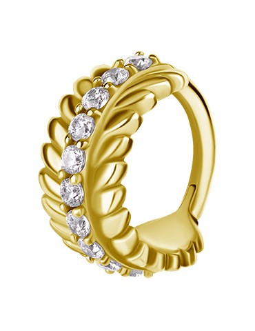 ANNEAU EN ZIRCONGOLD "AURELIA"